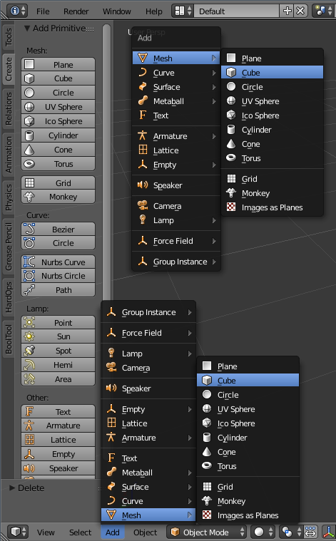 04_Blender_Add_Mesh