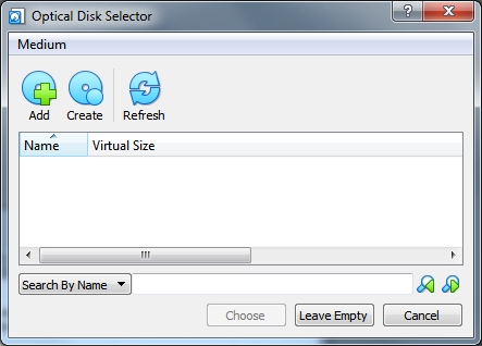 The .iso file is loaded as if it was inserted into a virtual disk drive
