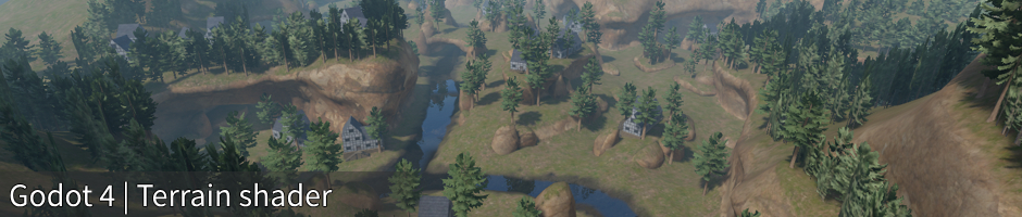 Cheap Godot terrain shader